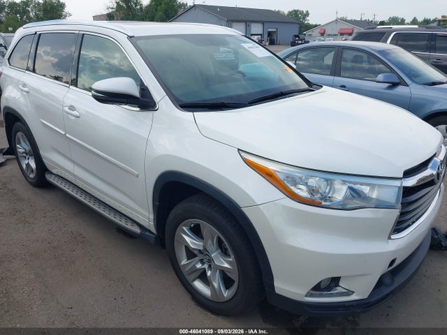 Aukcja sprzedaży 2016 Toyota Highlander Limited V6, vin: 5TDYKRFH5GS185930, numer aukcji: 46041089