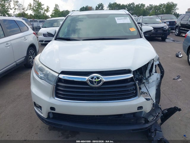 Продаж на аукціоні авто 2016 Toyota Highlander Limited V6, vin: 5TDYKRFH5GS185930, номер лоту: 46041089