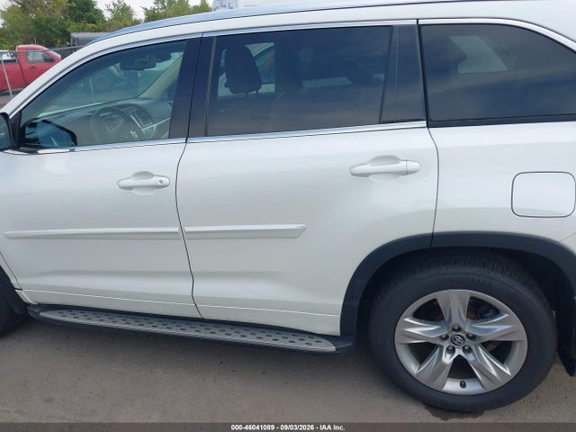 Продаж на аукціоні авто 2016 Toyota Highlander Limited V6, vin: 5TDYKRFH5GS185930, номер лоту: 46041089
