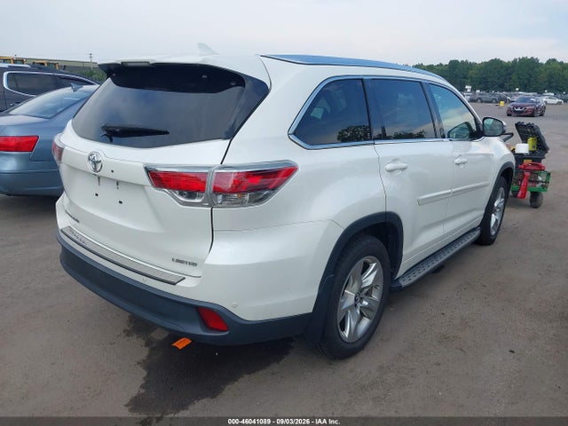 Продаж на аукціоні авто 2016 Toyota Highlander Limited V6, vin: 5TDYKRFH5GS185930, номер лоту: 46041089