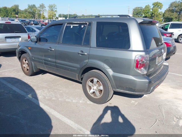 2007 Honda Pilot Ex-l მანქანა იყიდება აუქციონზე, vin: 5FNYF28617B001174, აუქციონის ნომერი: 46041115