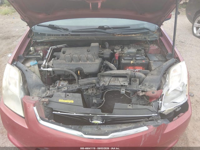 2012 Nissan Sentra 2.0 S მანქანა იყიდება აუქციონზე, vin: 3N1AB6AP1CL625546, აუქციონის ნომერი: 46041119