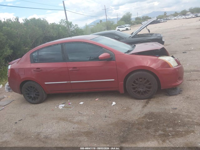 2012 Nissan Sentra 2.0 S მანქანა იყიდება აუქციონზე, vin: 3N1AB6AP1CL625546, აუქციონის ნომერი: 46041119