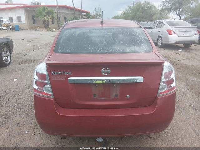 2012 Nissan Sentra 2.0 S მანქანა იყიდება აუქციონზე, vin: 3N1AB6AP1CL625546, აუქციონის ნომერი: 46041119