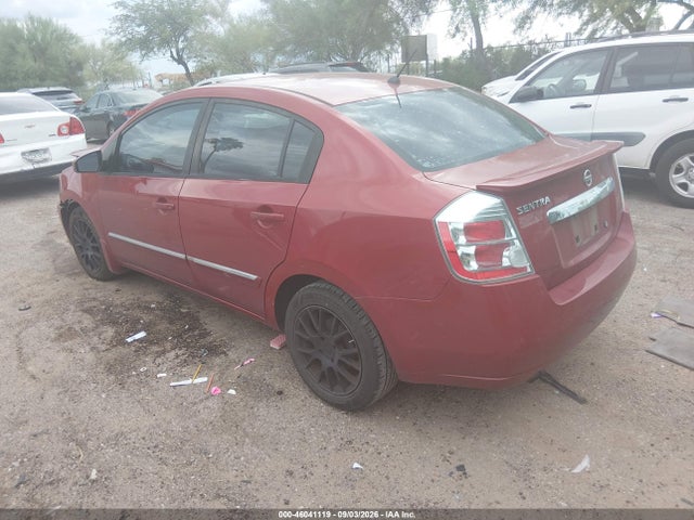 2012 Nissan Sentra 2.0 S მანქანა იყიდება აუქციონზე, vin: 3N1AB6AP1CL625546, აუქციონის ნომერი: 46041119