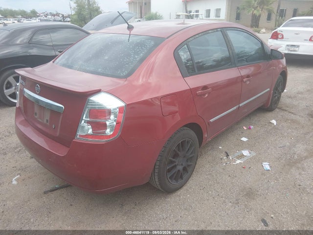 2012 Nissan Sentra 2.0 S მანქანა იყიდება აუქციონზე, vin: 3N1AB6AP1CL625546, აუქციონის ნომერი: 46041119