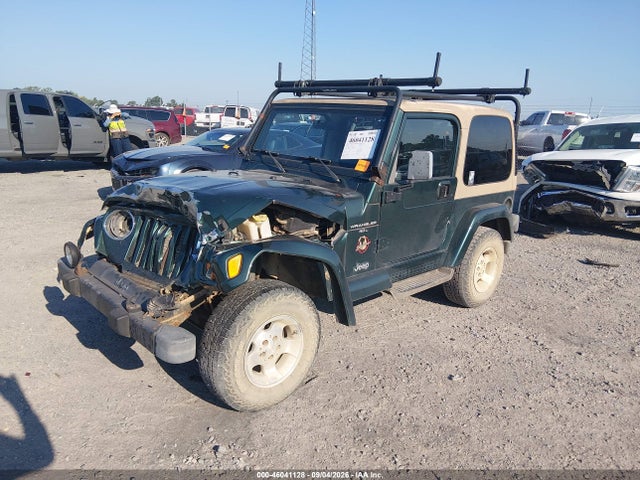 2000 Jeep Wrangler Sahara მანქანა იყიდება აუქციონზე, vin: 1J4FA59S2YP745760, აუქციონის ნომერი: 46041128