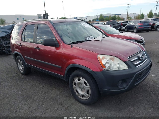 Aukcja sprzedaży 2006 Honda Cr-v Lx, vin: JHLRD68586C027617, numer aukcji: 46041131