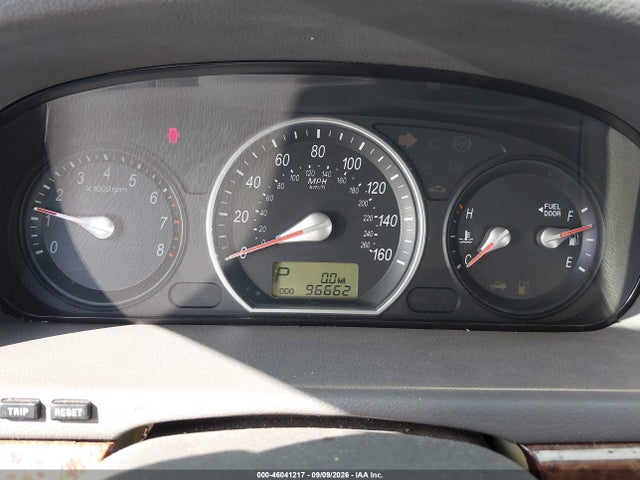46041217 :رقم المزاد ، 5NPEU46F97H217587 vin ، 2007 Hyundai Sonata Limited/se V6 مزاد بيع