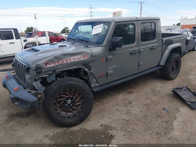 46041358 :رقم المزاد ، 1C6JJTEG0ML522017 vin ، 2021 Jeep Gladiator Mojave 4x4 مزاد بيع
