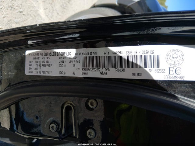 Aukcja sprzedaży 2014 Ram 1500 St, vin: 3C6RR7KT2EG297716, numer aukcji: 46041395