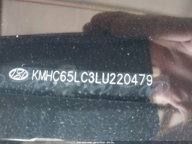 Продаж на аукціоні авто 2020 Hyundai Ioniq Hybrid Blue, vin: KMHC65LC3LU220479, номер лоту: 46041406