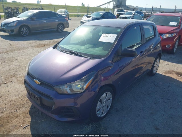 2017 Chevrolet Spark Ls Cvt მანქანა იყიდება აუქციონზე, vin: KL8CB6SA3HC752763, აუქციონის ნომერი: 46041419