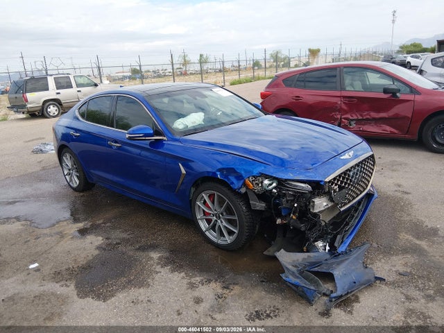 Aukcja sprzedaży 2020 Genesis G70 3.3t Awd, vin: KMTG34LE0LU053509, numer aukcji: 46041502