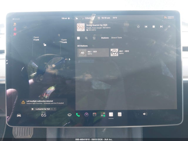 2022 Tesla Model 3 Long Range Dual Motor All-wheel Drive მანქანა იყიდება აუქციონზე, vin: 5YJ3E1EB7NF133457, აუქციონის ნომერი: 46041610