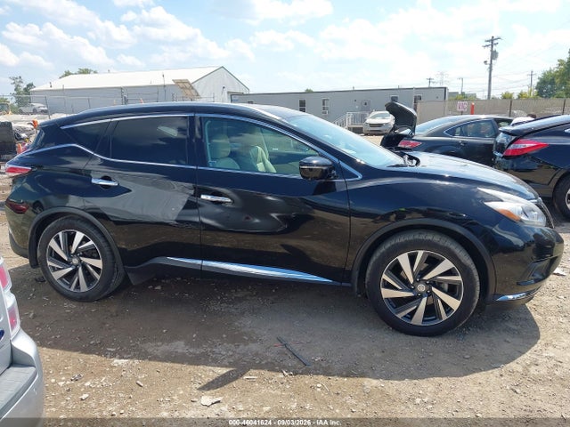 2015 Nissan Murano Platinum მანქანა იყიდება აუქციონზე, vin: 5N1AZ2MH1FN272621, აუქციონის ნომერი: 46041624