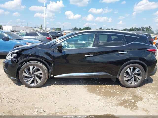 2015 Nissan Murano Platinum მანქანა იყიდება აუქციონზე, vin: 5N1AZ2MH1FN272621, აუქციონის ნომერი: 46041624