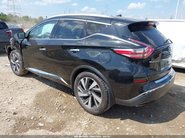 2015 Nissan Murano Platinum მანქანა იყიდება აუქციონზე, vin: 5N1AZ2MH1FN272621, აუქციონის ნომერი: 46041624