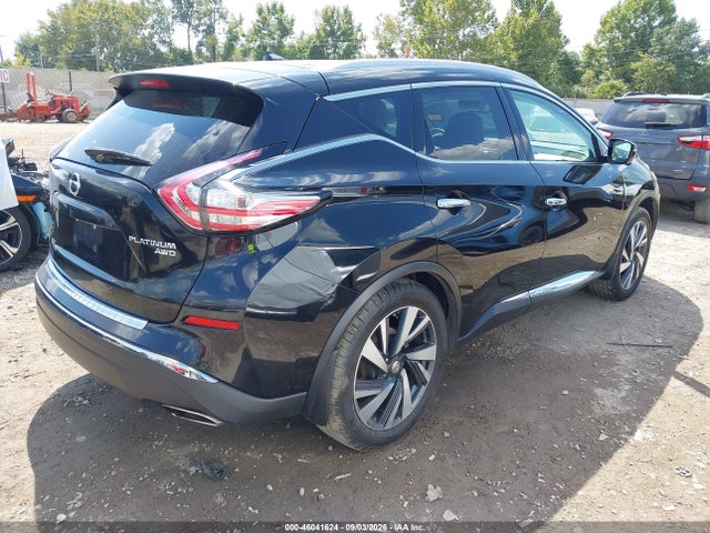 2015 Nissan Murano Platinum მანქანა იყიდება აუქციონზე, vin: 5N1AZ2MH1FN272621, აუქციონის ნომერი: 46041624