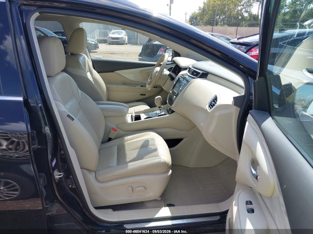 2015 Nissan Murano Platinum მანქანა იყიდება აუქციონზე, vin: 5N1AZ2MH1FN272621, აუქციონის ნომერი: 46041624