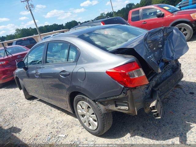 Продаж на аукціоні авто 2012 Honda Civic Lx, vin: 19XFB2F59CE099707, номер лоту: 46041720