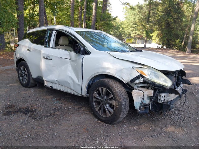 Продажа на аукционе авто 2016 Nissan Murano Sl, vin: 5N1AZ2MH4GN126182, номер лота: 46041803