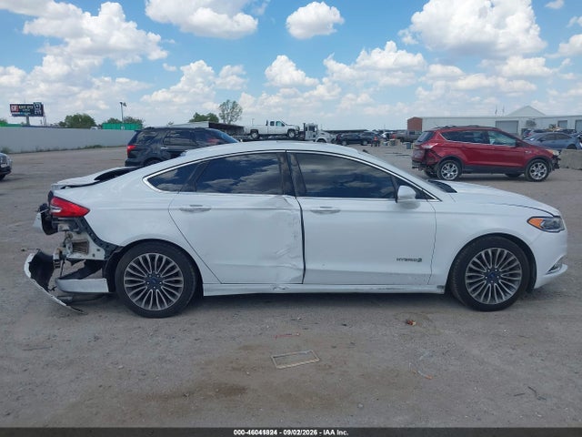 Продажа на аукционе авто 2018 Ford Fusion Hybrid Titanium, vin: 3FA6P0RU3JR116604, номер лота: 46041824