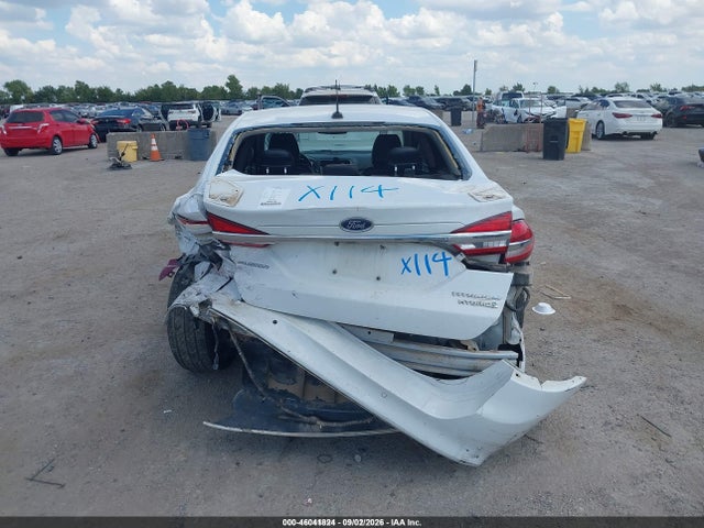 Продажа на аукционе авто 2018 Ford Fusion Hybrid Titanium, vin: 3FA6P0RU3JR116604, номер лота: 46041824