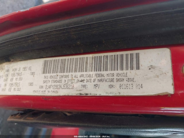 1992 Jeep Wrangler / Yj მანქანა იყიდება აუქციონზე, vin: 2J4FY29S3NJ536210, აუქციონის ნომერი: 46041842
