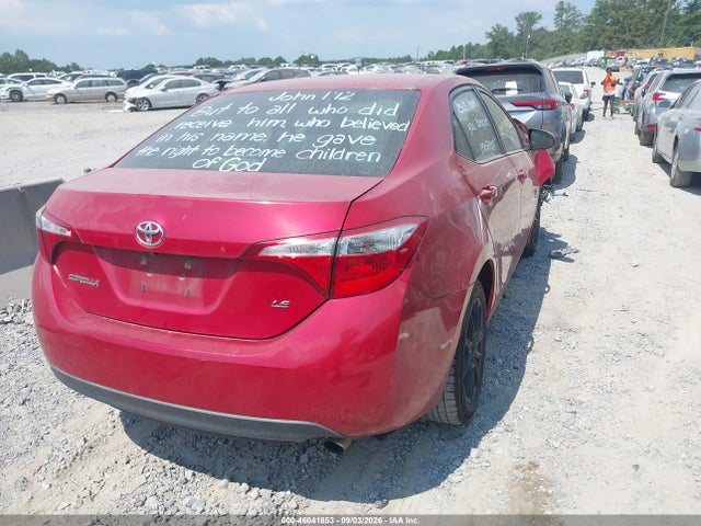 46041853 :رقم المزاد ، 2T1BURHE4GC653593 vin ، 2016 Toyota Corolla Le مزاد بيع