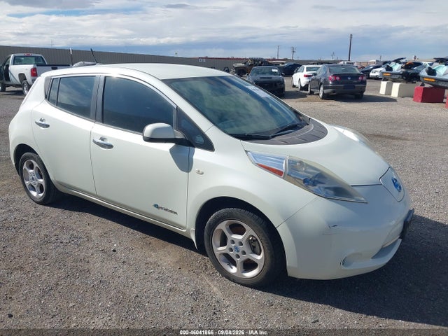 2011 Nissan Leaf Sl მანქანა იყიდება აუქციონზე, vin: JN1AZ0CP1BT007434, აუქციონის ნომერი: 46041866