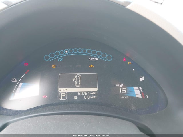 2011 Nissan Leaf Sl მანქანა იყიდება აუქციონზე, vin: JN1AZ0CP1BT007434, აუქციონის ნომერი: 46041866