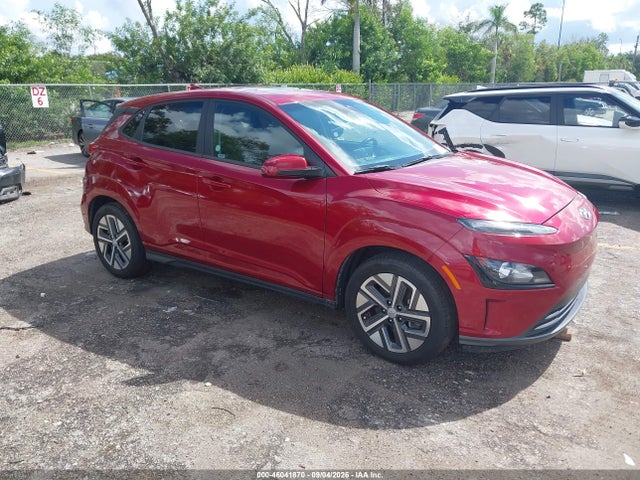 46041870 :رقم المزاد ، KM8K33AGXPU190871 vin ، 2023 Hyundai Kona Electric Sel مزاد بيع