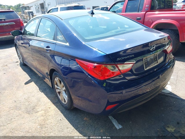 2014 Hyundai Sonata Gls მანქანა იყიდება აუქციონზე, vin: 5NPEB4AC0EH887867, აუქციონის ნომერი: 46041883