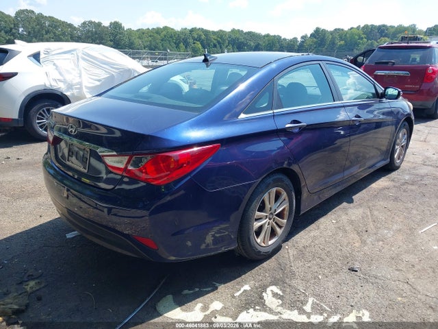 2014 Hyundai Sonata Gls მანქანა იყიდება აუქციონზე, vin: 5NPEB4AC0EH887867, აუქციონის ნომერი: 46041883