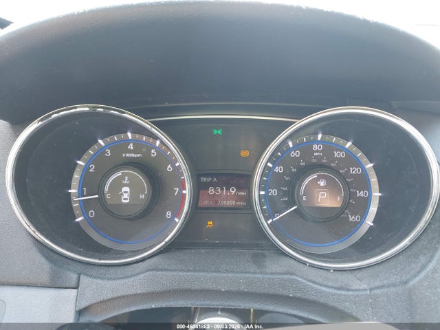2014 Hyundai Sonata Gls მანქანა იყიდება აუქციონზე, vin: 5NPEB4AC0EH887867, აუქციონის ნომერი: 46041883
