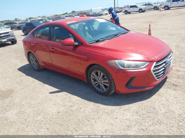 46041888 :رقم المزاد ، 5NPD84LFXJH347891 vin ، 2018 Hyundai Elantra Sel مزاد بيع