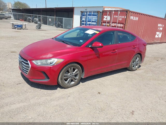 46041888 :رقم المزاد ، 5NPD84LFXJH347891 vin ، 2018 Hyundai Elantra Sel مزاد بيع