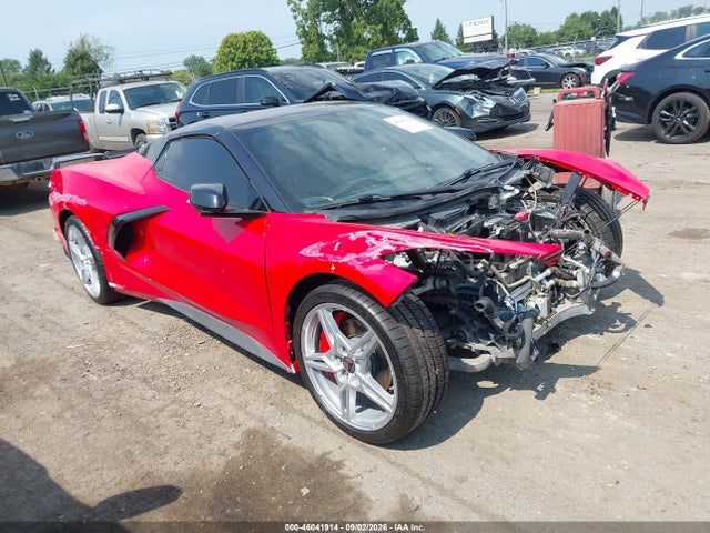 Продажа на аукционе авто 2021 Chevrolet Corvette Stingray Rwd  3lt, vin: 1G1YC3D40M5108340, номер лота: 46041914