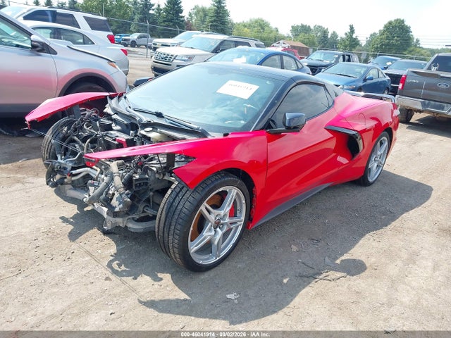 2021 Chevrolet Corvette Stingray Rwd  3lt მანქანა იყიდება აუქციონზე, vin: 1G1YC3D40M5108340, აუქციონის ნომერი: 46041914
