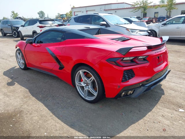 2021 Chevrolet Corvette Stingray Rwd  3lt მანქანა იყიდება აუქციონზე, vin: 1G1YC3D40M5108340, აუქციონის ნომერი: 46041914