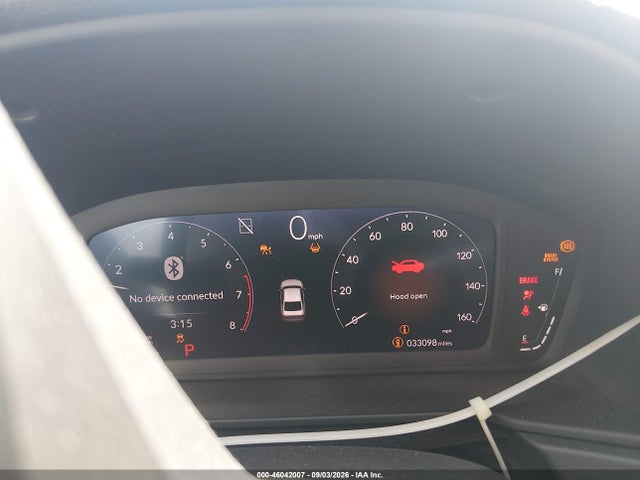 46042007 :رقم المزاد ، 1HGCY1F43SA010364 vin ، 2025 Honda Accord Se مزاد بيع