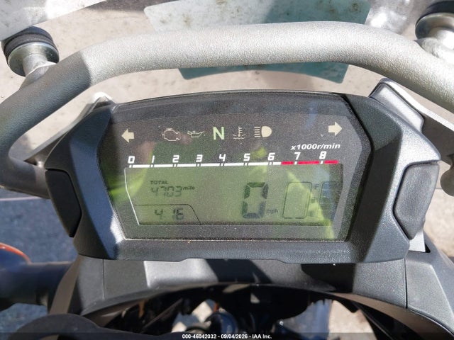 2015 Honda Nc700x მანქანა იყიდება აუქციონზე, vin: JH2RC6303FK100174, აუქციონის ნომერი: 46042032