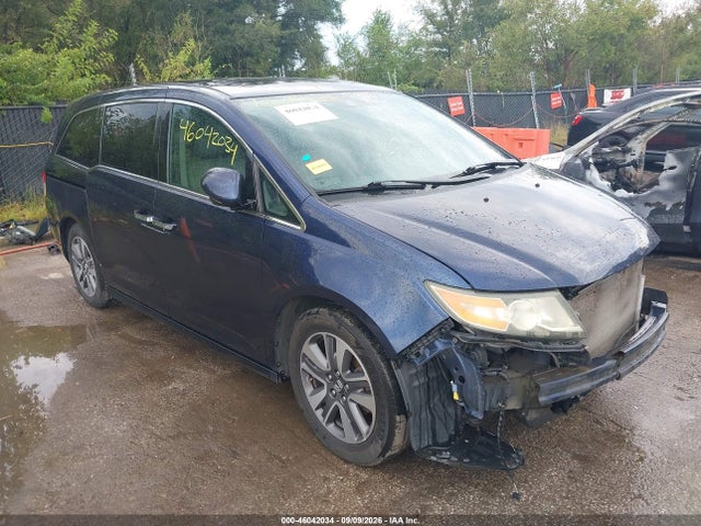 2015 Honda Odyssey Touring/touring Elite მანქანა იყიდება აუქციონზე, vin: 5FNRL5H96FB013442, აუქციონის ნომერი: 46042034