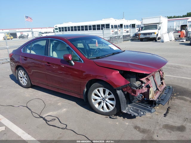 Продаж на аукціоні авто 2015 Subaru Legacy 2.5i Premium, vin: 4S3BNBD68F3012523, номер лоту: 46042051
