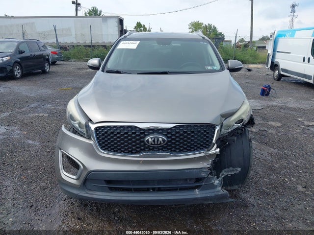 2016 Kia Sorento 3.3l Lx მანქანა იყიდება აუქციონზე, vin: 5XYPGDA55GG090844, აუქციონის ნომერი: 46042060
