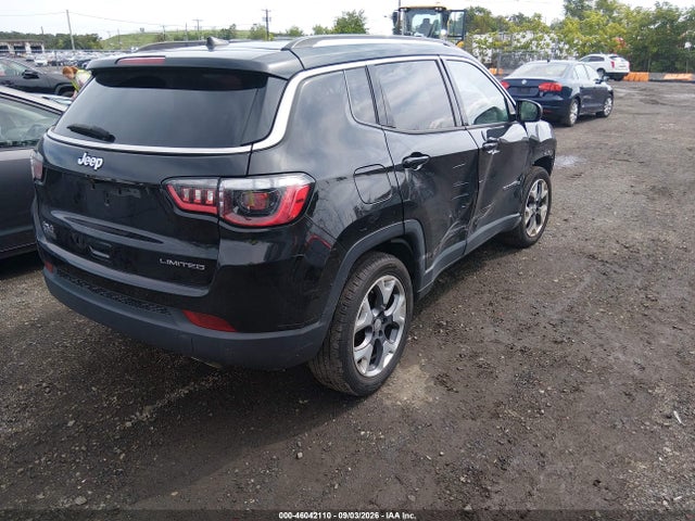 2021 Jeep Compass Limited 4x4 მანქანა იყიდება აუქციონზე, vin: 3C4NJDCB0MT566000, აუქციონის ნომერი: 46042110
