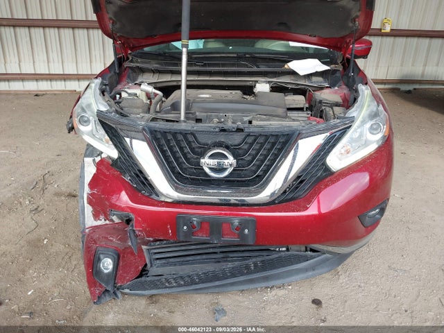 Nissan MURANO SL 2016 5N1AZ2MG7GN115118 Image 10