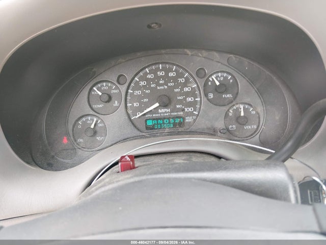 46042177 :رقم المزاد ، 1GCCS14H938105090 vin ، 2003 Chevrolet S-10 مزاد بيع