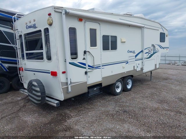2003 Keystone Rv Other მანქანა იყიდება აუქციონზე, vin: 4YDF2852632036634, აუქციონის ნომერი: 46042205